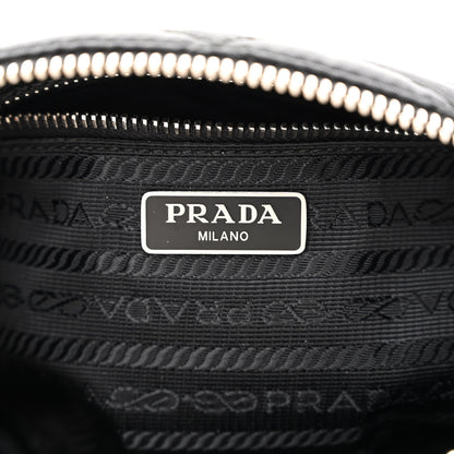 Prada Nylon Tessuto Impuntu Quilted Crossbody Bag Black 6 of 13