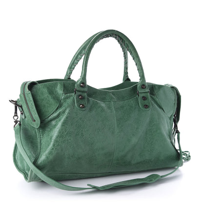 Balenciaga Agneau Classic Hardware Part Time Vert Sauge 3 of 21
