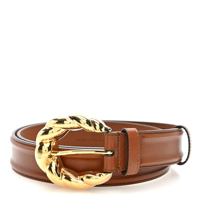 Gucci Ciny Calfskin Lux Torchon 35mm Belt 95 38 Cuir 2 of 8