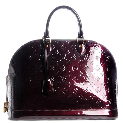 Louis Vuitton Vernis Alma GM Amarante 1 of 7