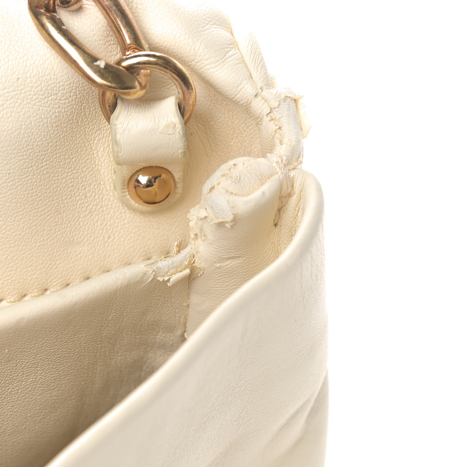 Stella McCartney Eco Alter Nappa Nina Fold Over White 11 of 13