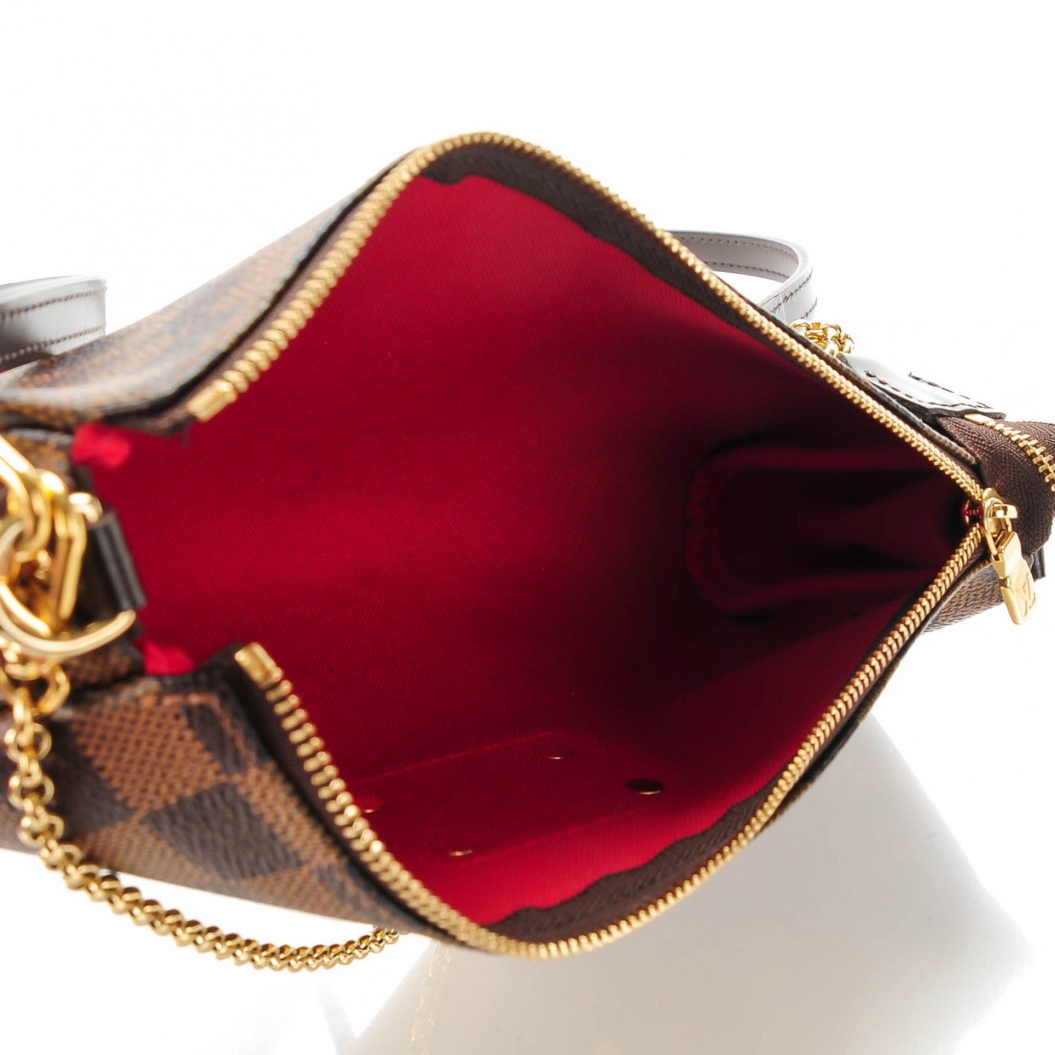 Louis Vuitton Damier Ebene Eva Clutch 5 of 7