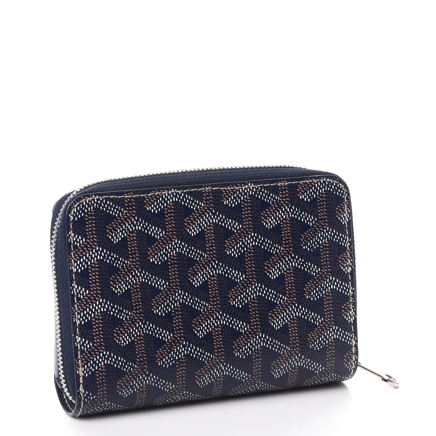 Goyard Goyardine Tuileries Wallet Navy 3 of 9