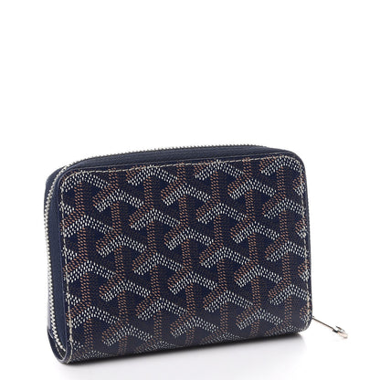 Goyard Goyardine Tuileries Wallet Navy 3 of 9