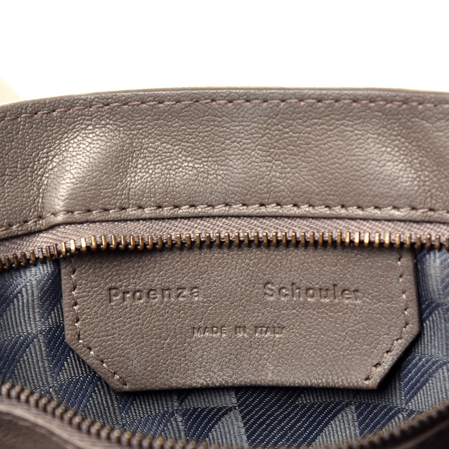 Proenza Schouler Lambskin Medium PS1 Satchel Smoke 8 of 11