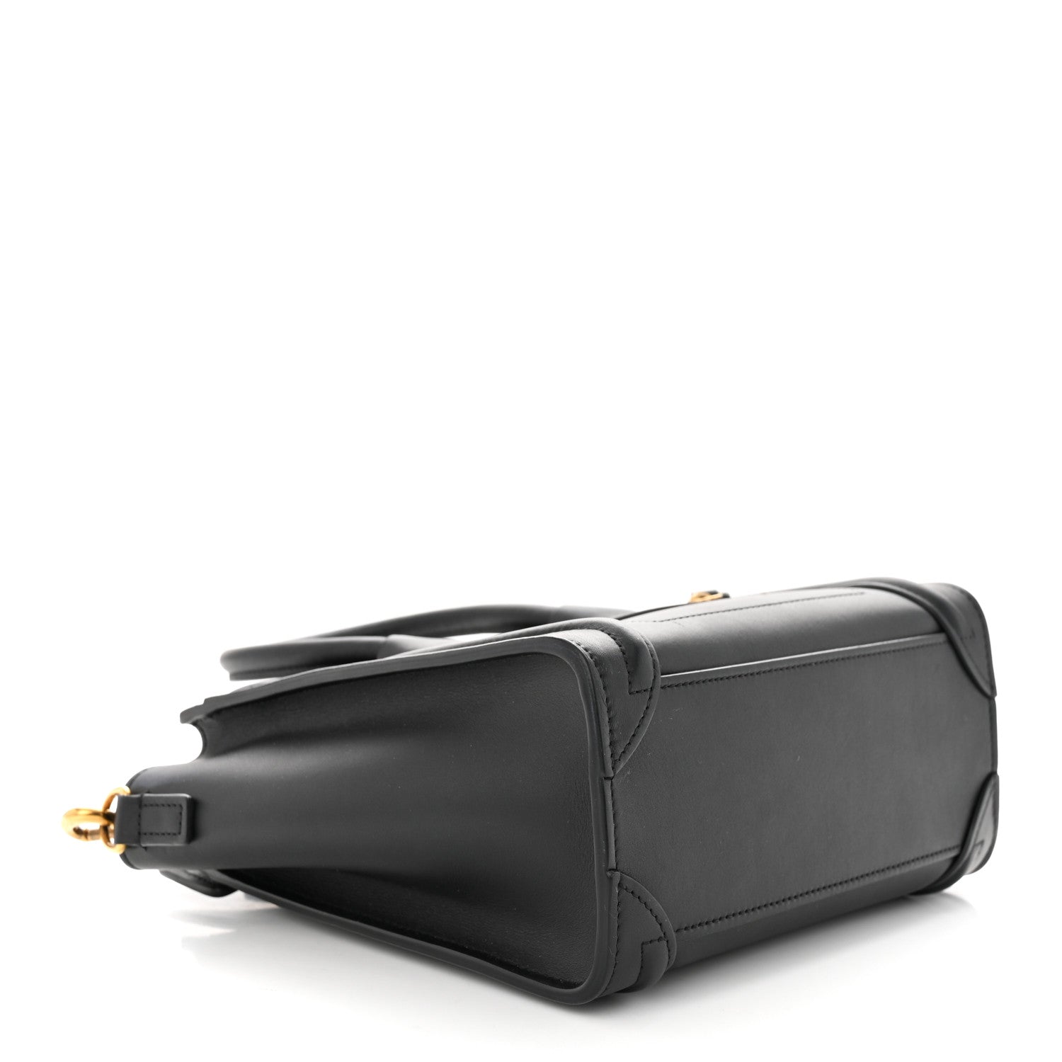 Celine Smooth Calfskin Nano Luggage Black 4 of 12