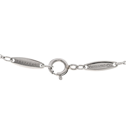 Tiffany Platinum Diamond .71ct Elsa Peretti Diamonds by the Yard Pendant Necklace 4 of 4