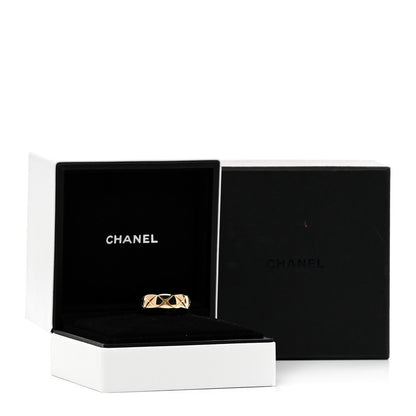 Chanel 18K Yellow Gold Small Coco Crush Ring 55 7.25 4 of 4