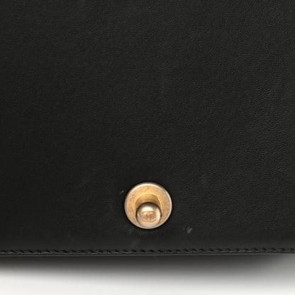 Chanel Lambskin Suede Patchwork Medium Act I Camellia Boy Flap Charcoal Brown Pink 12 of 16