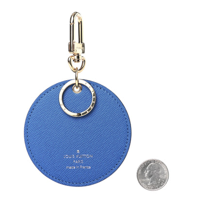 Louis Vuitton Monogram 2019 Christmas Animation Venice Bag Charm Key Ring Blue 2 of 4