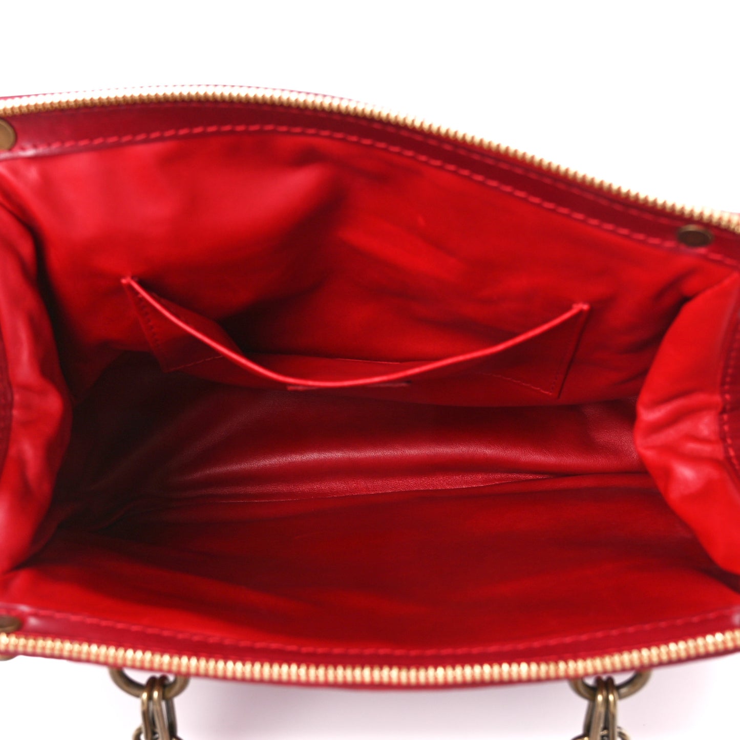 Monogram Velours Alligator Gracie MM Rouge