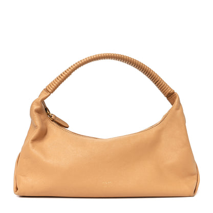Khaite Calfskin Remi Hobo Tan 1 of 9