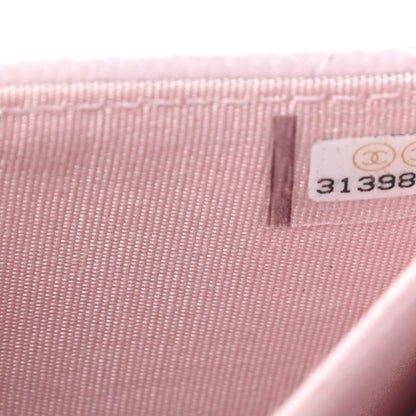 Chanel Caviar Quilted Coco Candy Card Holder On Chain Light Pink 8 of 12