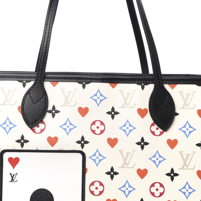 Louis Vuitton Game On Neverfull MM White 10 of 10