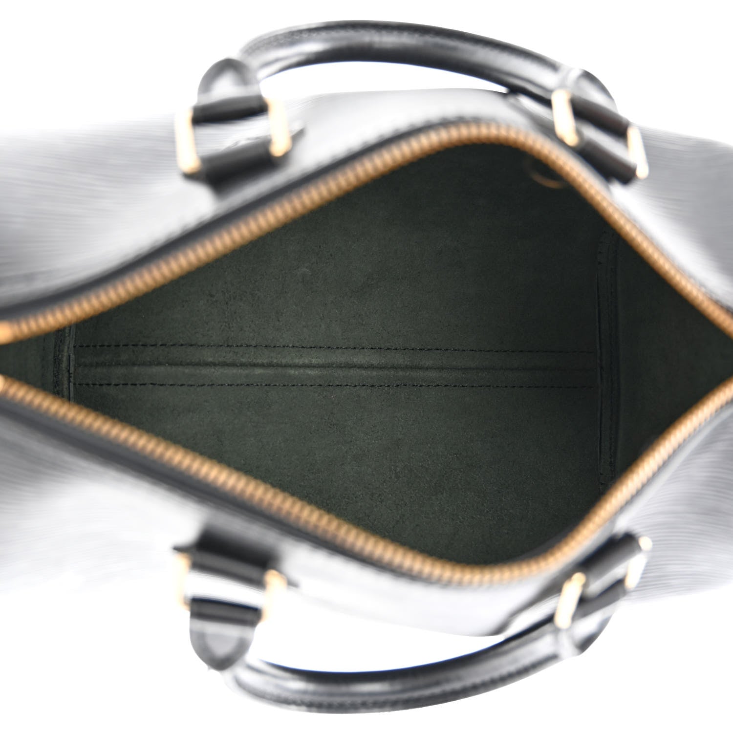 Louis Vuitton Epi Speedy 25 Black 5 of 15