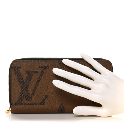 Louis Vuitton Reverse Monogram Giant Zippy Wallet 2 of 9