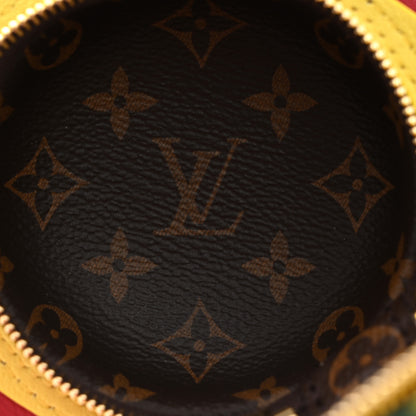 Louis Vuitton Monogram Calfskin Burger Pouch Charm Bag Charm 4 of 5