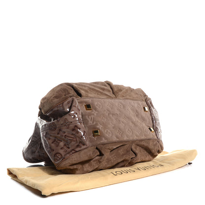 Louis Vuitton Suede Patent Monogram Irene Brown 4 of 7