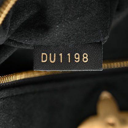 Louis Vuitton Monogram Flower Hobo Black 7 of 10