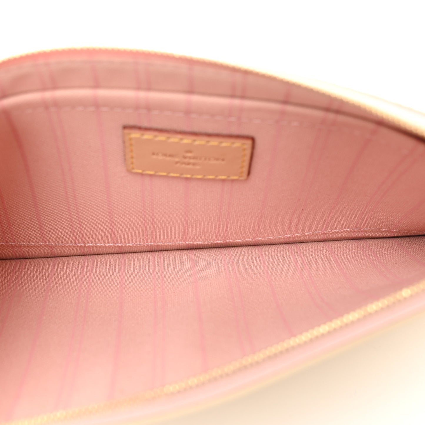 Damier Azur Neverfull MM GM Pochette Rose Ballerine