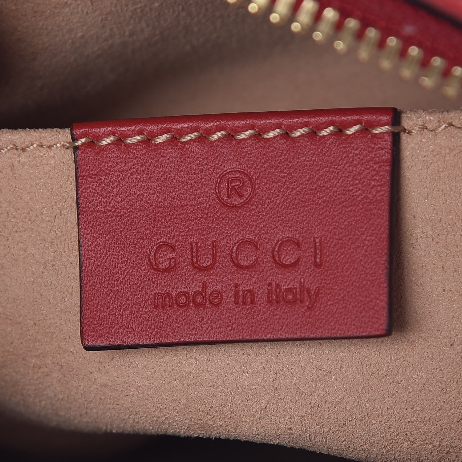 Gucci GG Supreme Monogram Blooms Mini Chain Shoulder Bag Beige Blue Navy Hibiscus Red 6 of 8