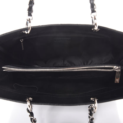 Chanel Caviar Quilted XL Grand Shopping Tote GST Black 5 of 7