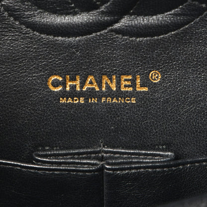 Chanel Caviar Quilted Medium Double Flap Black 7 of 10