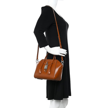 Givenchy Box Calfskin Mini Lock Antigona Shoulder Bag Beige Chestnut 2 of 11