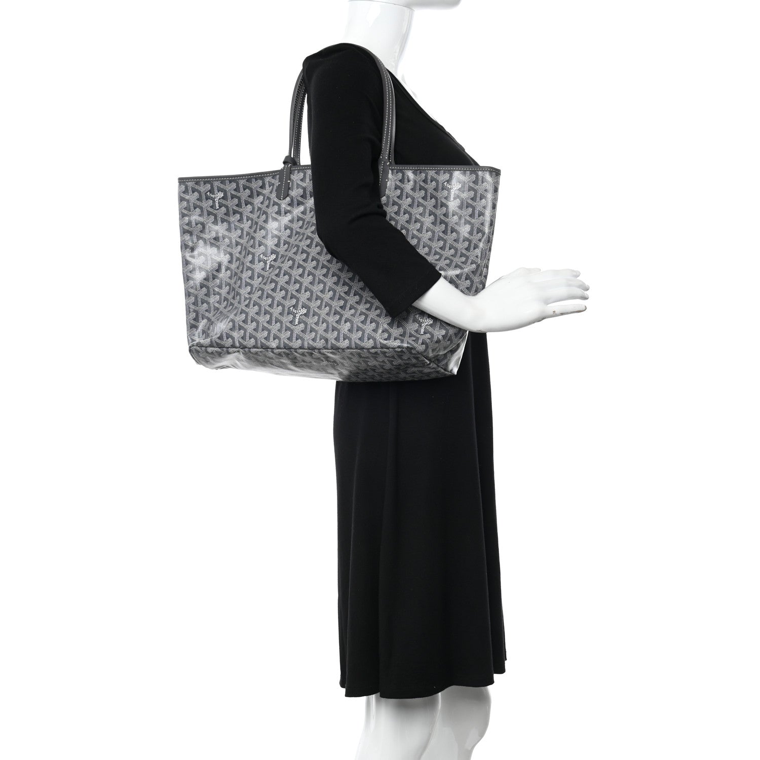 Goyard Goyardine Saint Louis PM Grey 2 of 11