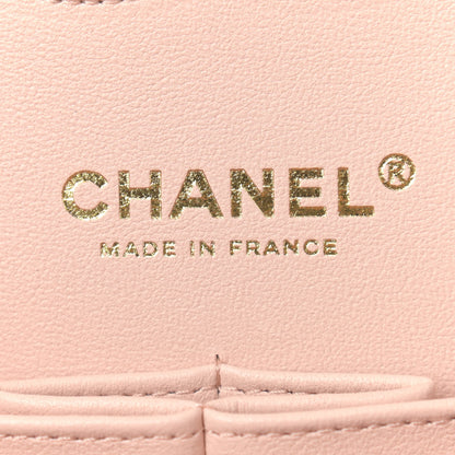 Chanel Caviar Quilted Medium Double Flap Light Beige 6 of 9