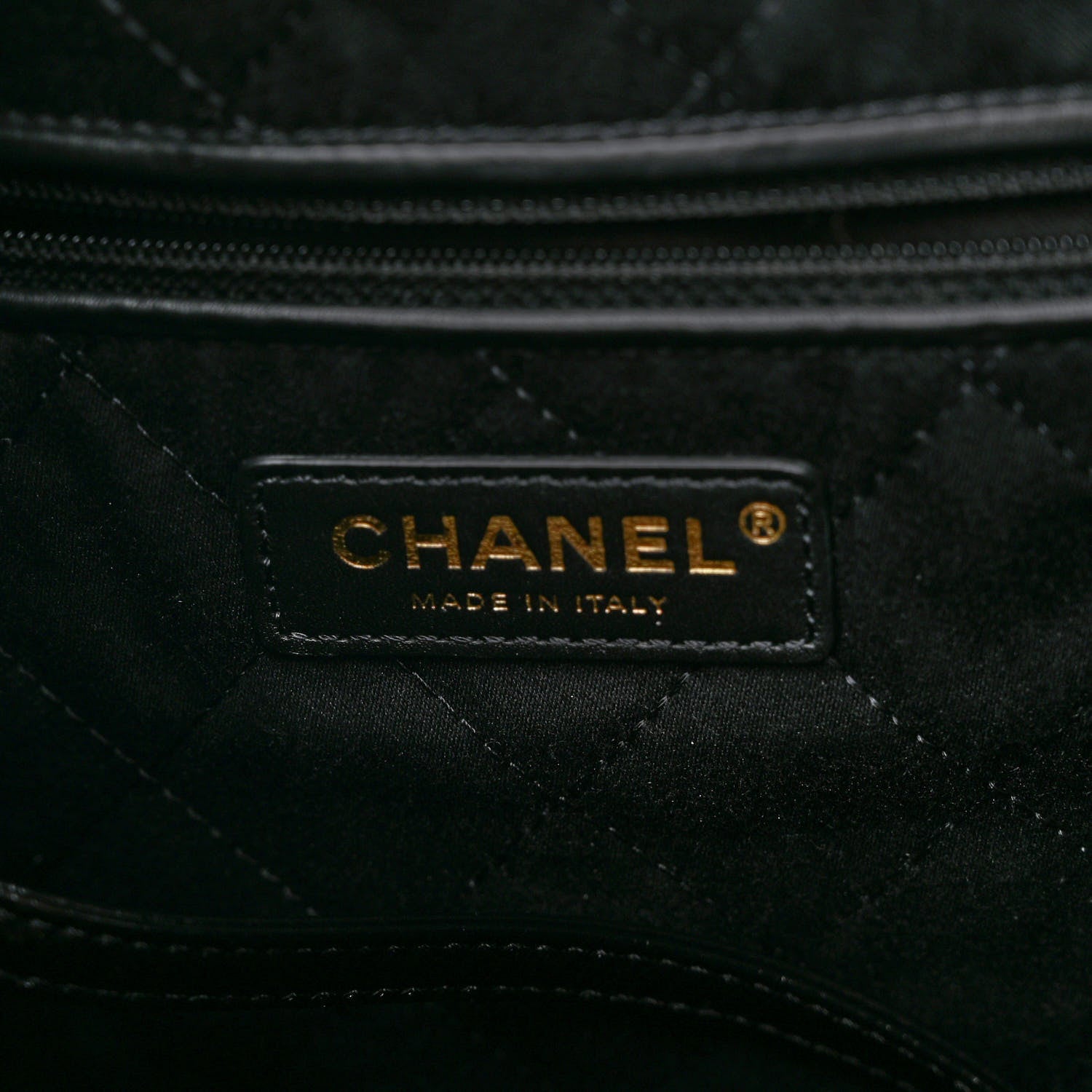 Chanel Shiny Calfskin Quilted Chanel 22 Black 7 of 11