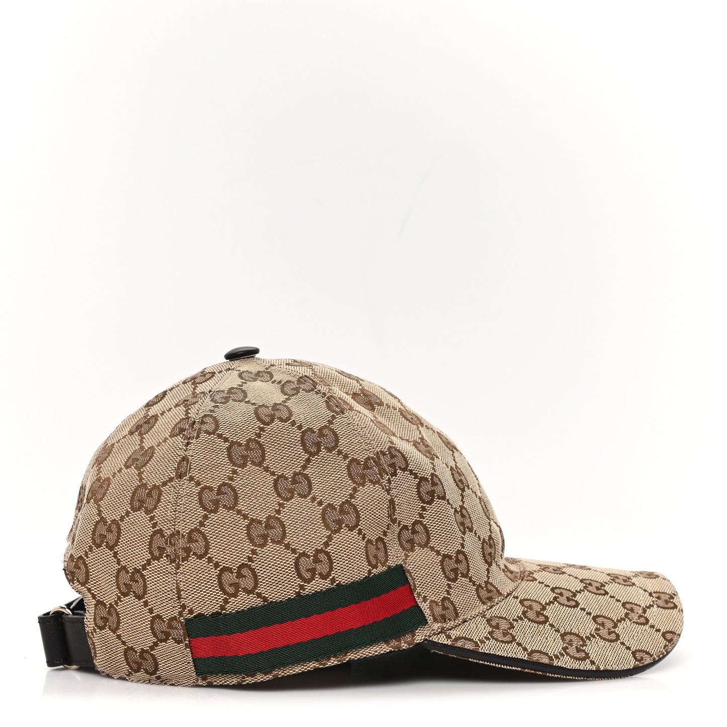 Monogram Web Baseball Hat M Beige Cocoa