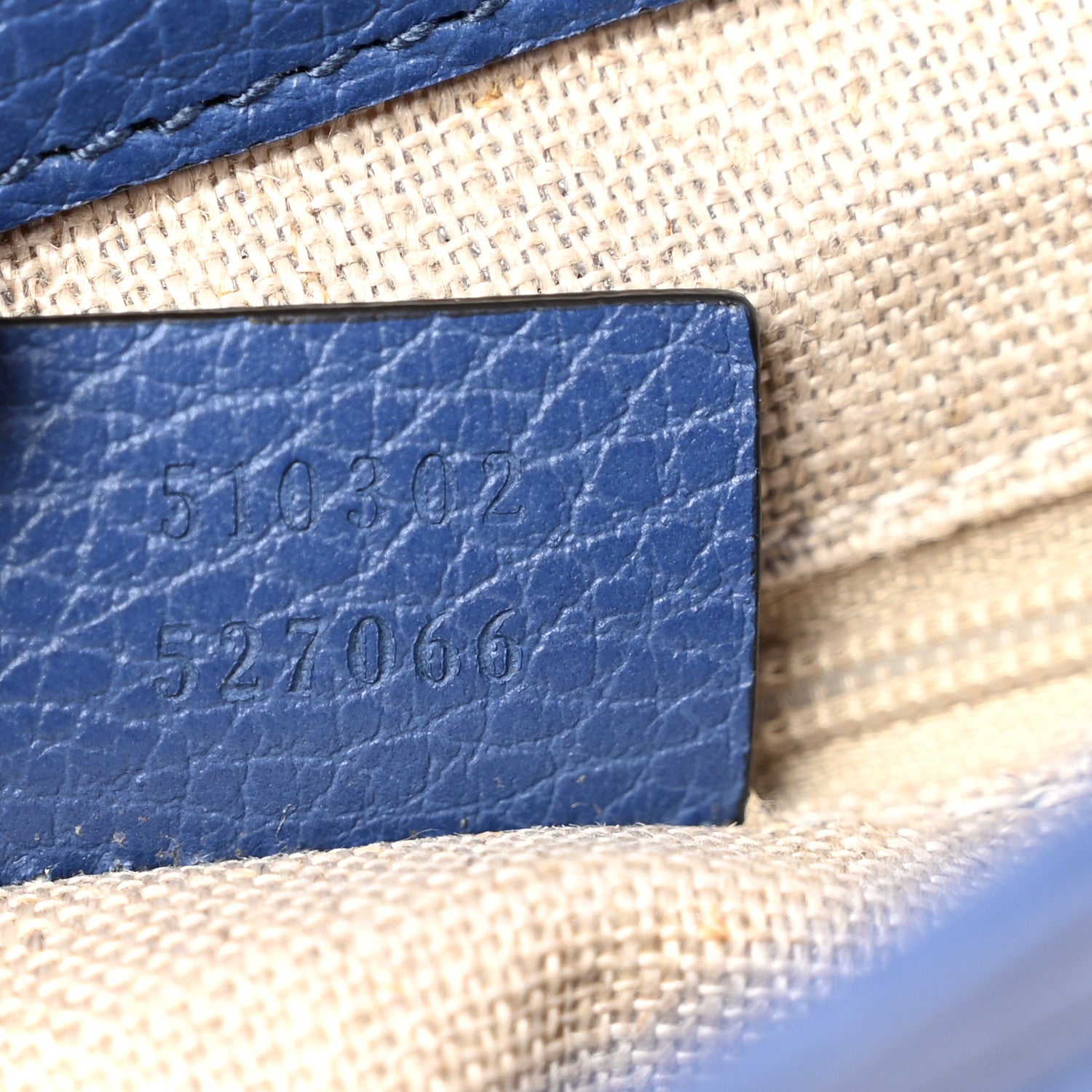 Gucci Dollar Calfskin Interlocking G Top Handle Shoulder Bag Caspian 7 of 10