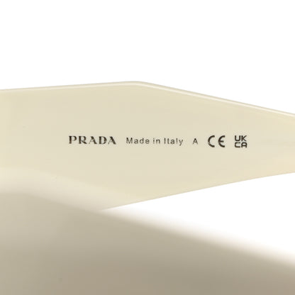 Prada Acetate Symbole Sunglasses SPR 17W White 6 of 8