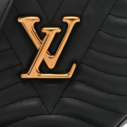 Louis Vuitton Calfskin New Wave Heart Bag Black 7 of 9