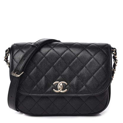Chanel Caviar Quilted Medium Messenger Flap Black 1 of 11