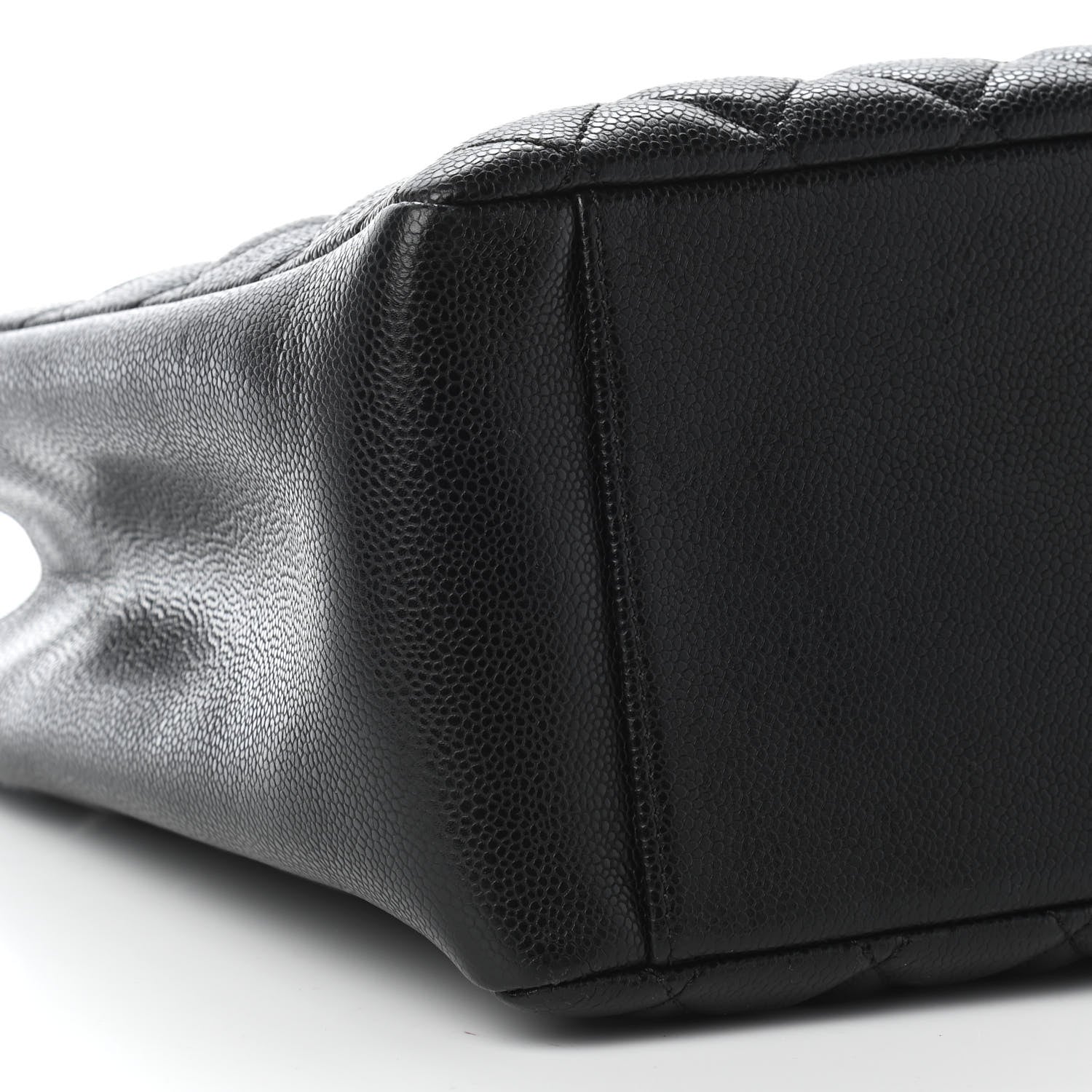 Chanel Caviar Quilted Grand Shopping Tote GST Black 8 of 9