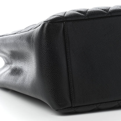 Chanel Caviar Quilted Grand Shopping Tote GST Black 8 of 9