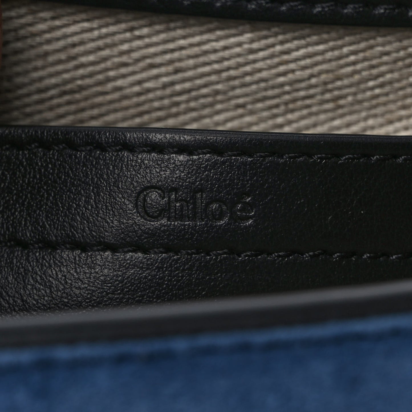 Suede Small Marcie Saddle Bag Deep Denim