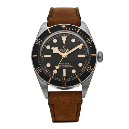 TUDOR Stainless Steel Calfskin 39mm Black Bay Fifty Eight Automatic Watch Black 79030N 1 of 5