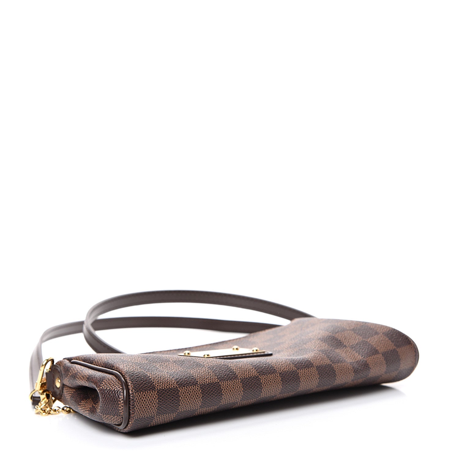Louis Vuitton Damier Ebene Eva Clutch 3 of 9
