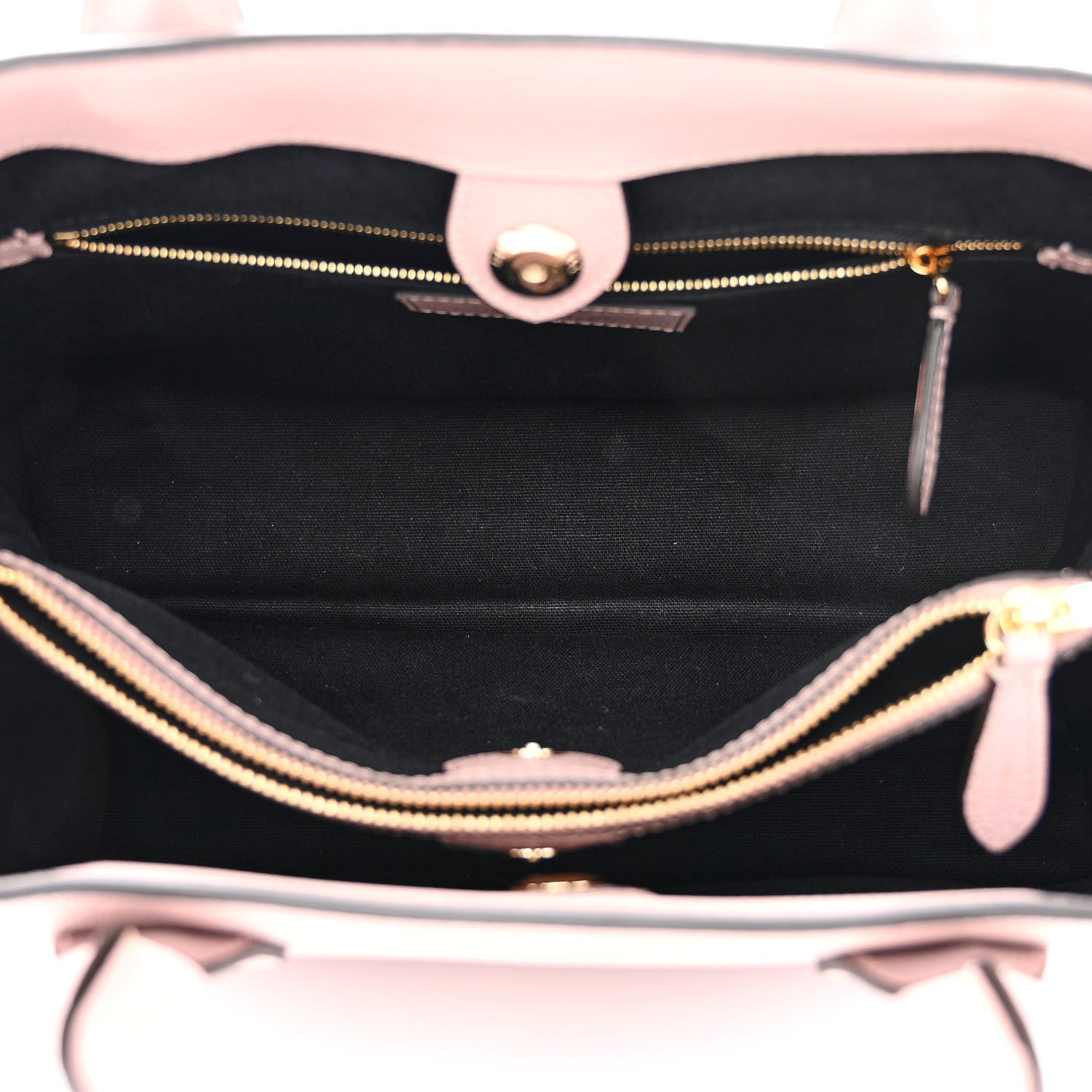 Burberry Derby Calfskin House Check Medium Banner Tote Pale Orchid 5 of 15
