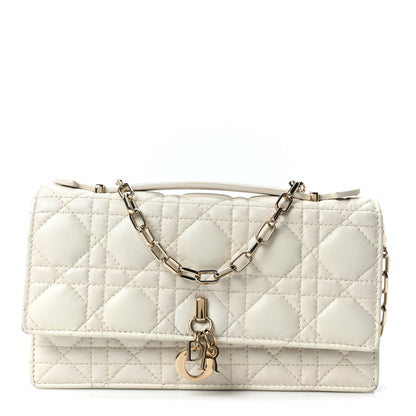Christian Dior Lambskin Cannage Mini My Dior Bag Latte 1 of 11