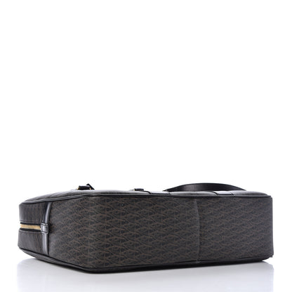 Saint Laurent Toile Classic Monogram Rodeo Briefcase Black 4 of 9