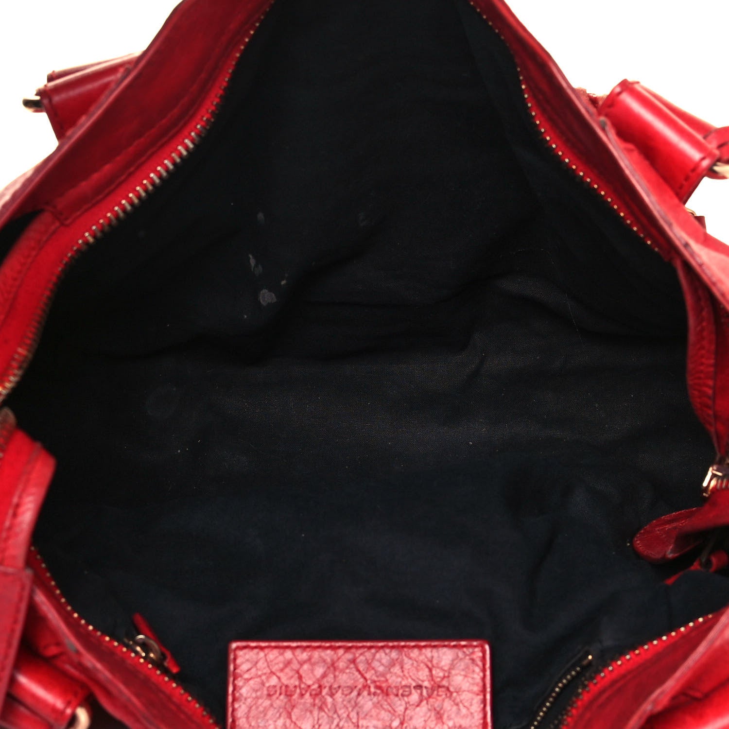 Balenciaga Agneau Giant 21 Rose Gold Hardware City Rouge Coquelicot 4 of 16