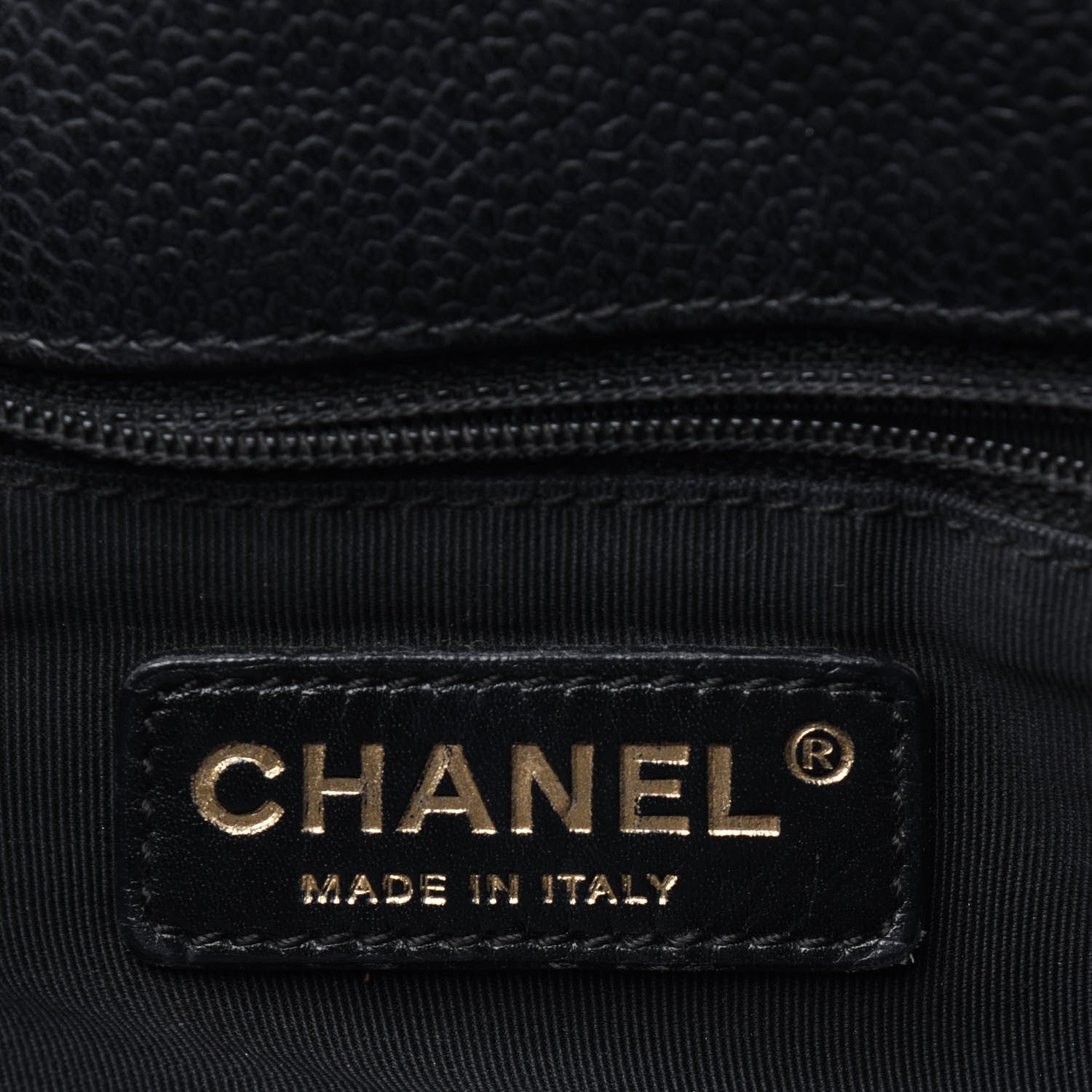 Chanel Caviar Quilted Grand Shopping Tote GST Black 6 of 28