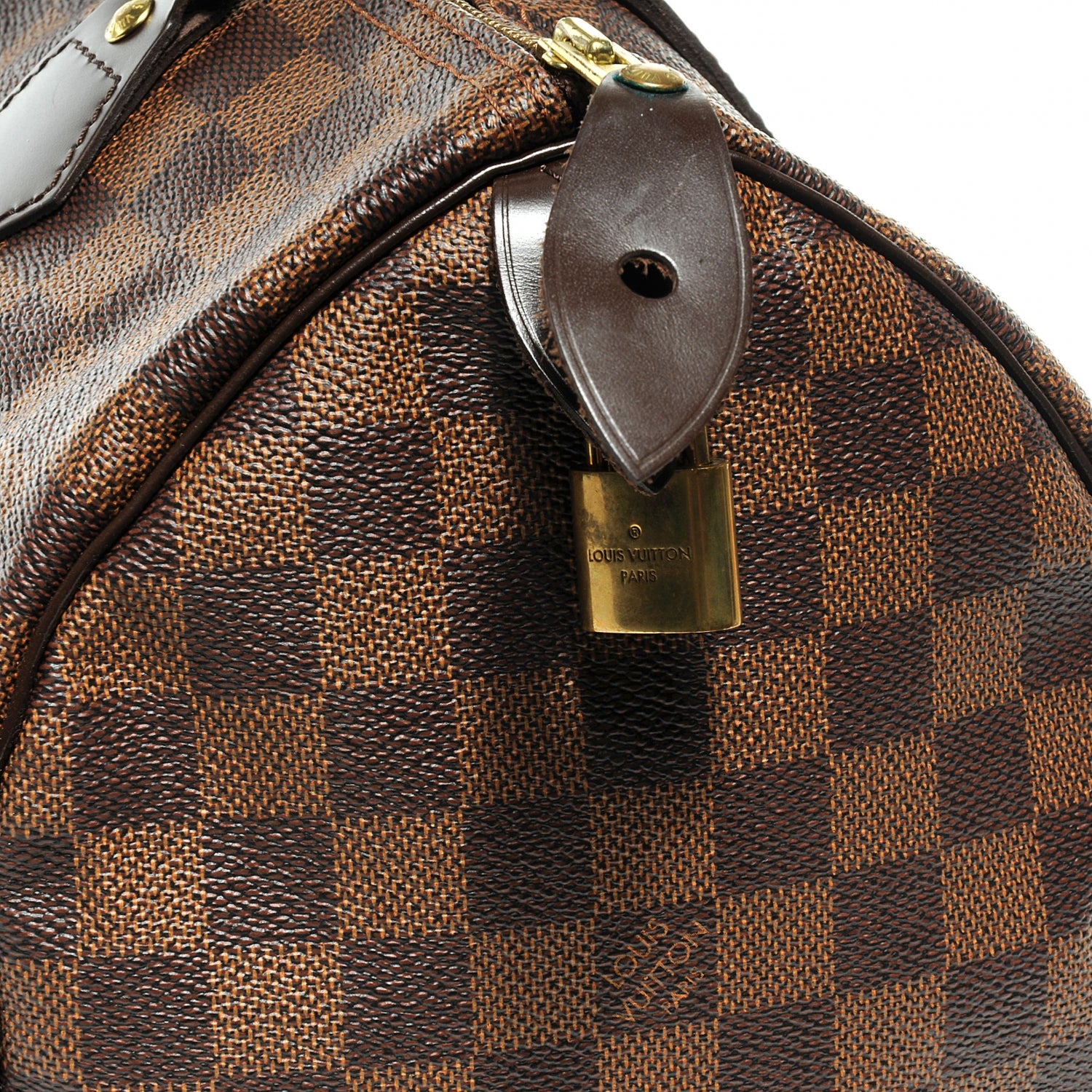 Louis Vuitton Damier Ebene Speedy 30 5 of 8