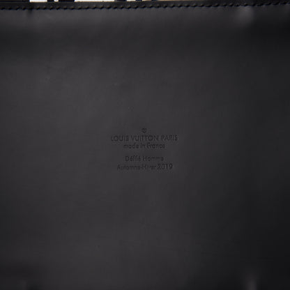 Louis Vuitton Monogram See Through Keepall Bandouliere 50 Black 5 of 11