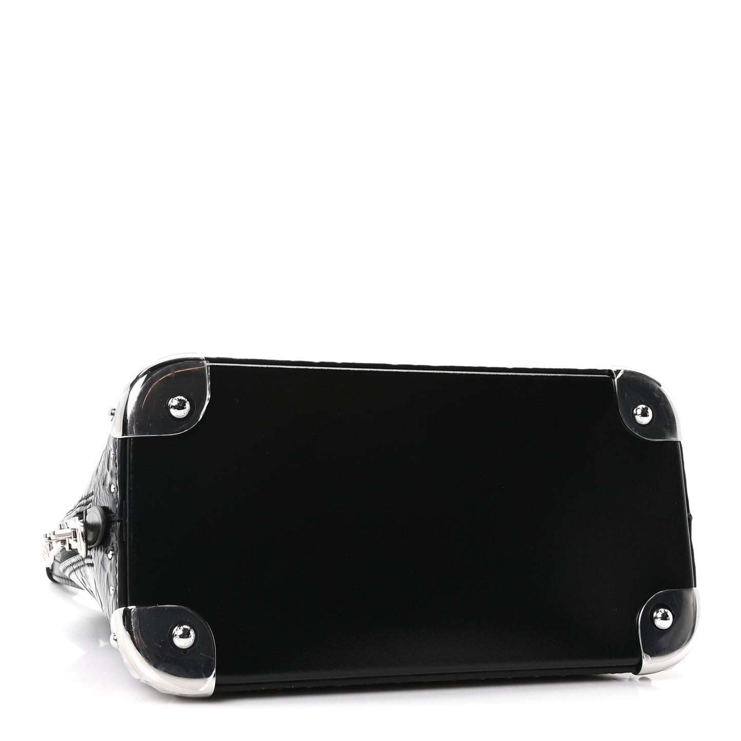 Calfskin Monogram Alma Trunk BB Black