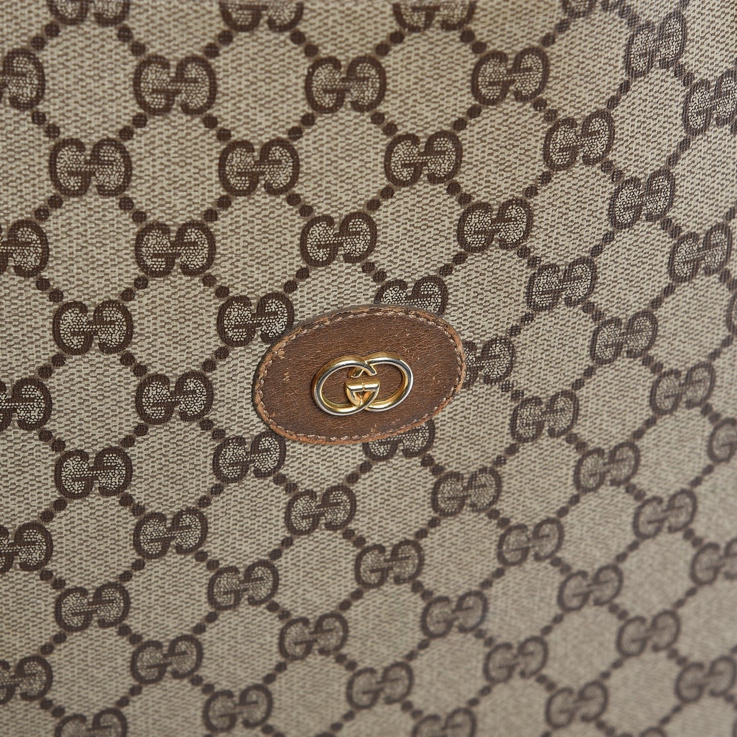 GG Plus Monogram Web Tote